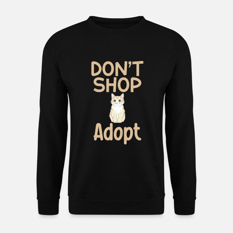 Cat Rescue Gifts - Unisex Sweatshirt - black