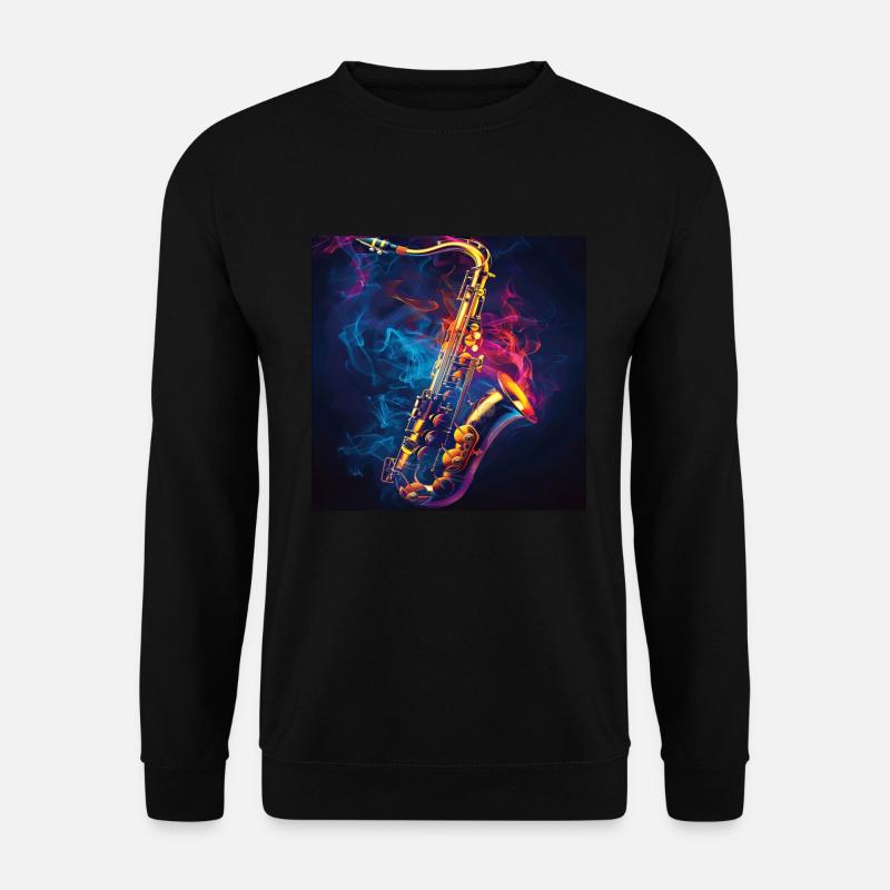 Saxophone - Unisex Sweatshirt - black