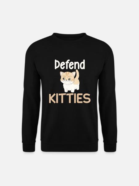 Cat Rescue Gifts - Unisex Pullover - Schwarz