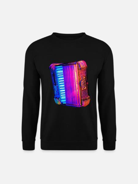 accordéon - Sweat-shirt Unisexe - noir