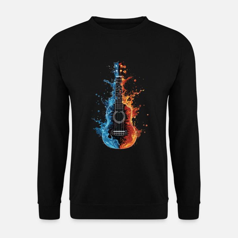 Ukulele - Unisex Pullover - Schwarz