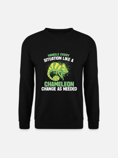 Cadeaux Caméléon - Sweat-shirt Unisexe - noir