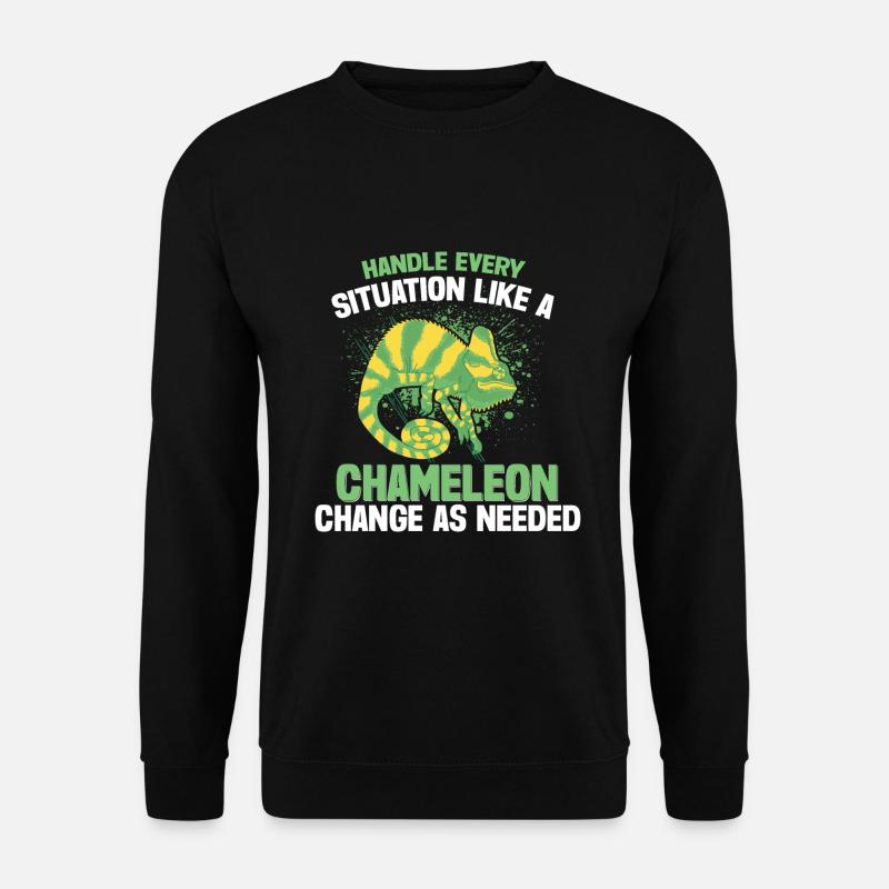 Cadeaux Caméléon - Sweat-shirt Unisexe - noir