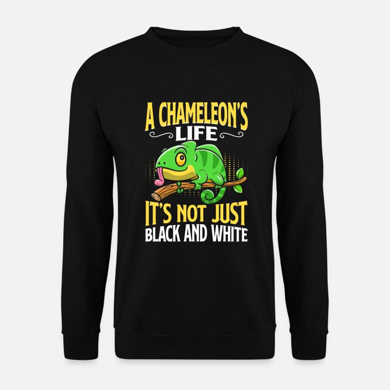 Cadeaux Caméléon - Sweat-shirt Unisexe - noir