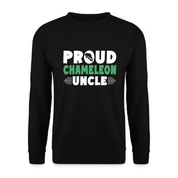 Chameleon Gifts - Unisex Sweatshirt - black - Front - Alina (178cm) & Michal (187cm)