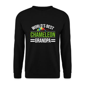 Chameleon Gifts - Unisex Sweatshirt - black - Front - Alina (178cm) & Michal (187cm)