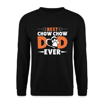 Chow Chow Gifts - Unisex Pullover - Schwarz - Vorne - Alina (178cm) & Michal (187cm)