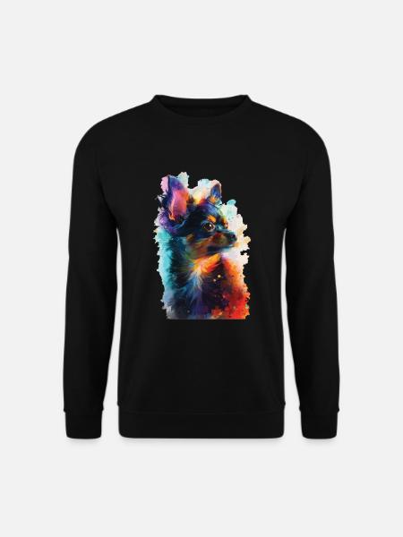 Chihuahua - Unisex Pullover - Schwarz