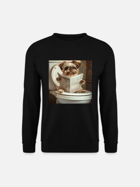Shih Tzu - Unisex Pullover - Schwarz