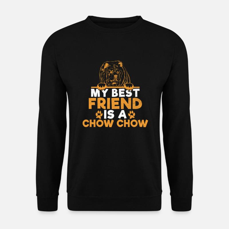 Cadeaux Chow Chow - Sweat-shirt Unisexe - noir