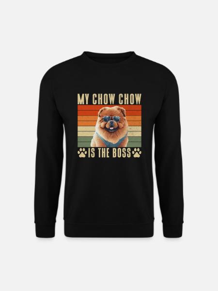 Cadeaux Chow Chow - Sweat-shirt Unisexe - noir