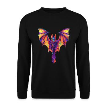Schläger - Unisex Pullover - Schwarz - Vorne - Alina (178cm) & Michal (187cm)