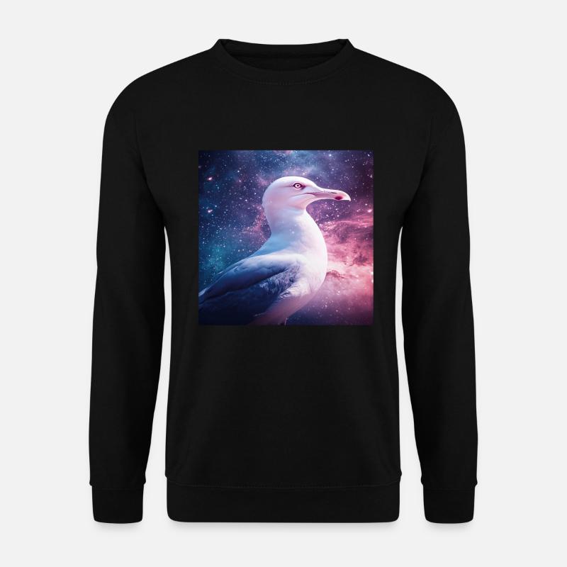 Möwe - Unisex Pullover - Schwarz