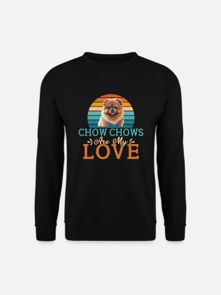 Chow Chow Gifts - Unisex Sweatshirt - black