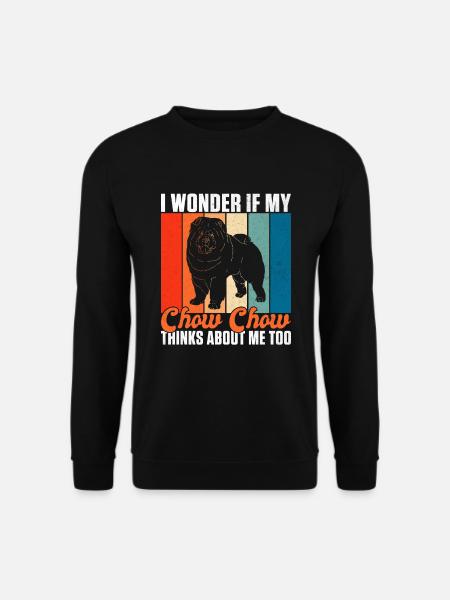 Chow Chow Gifts - Unisex Sweatshirt - black