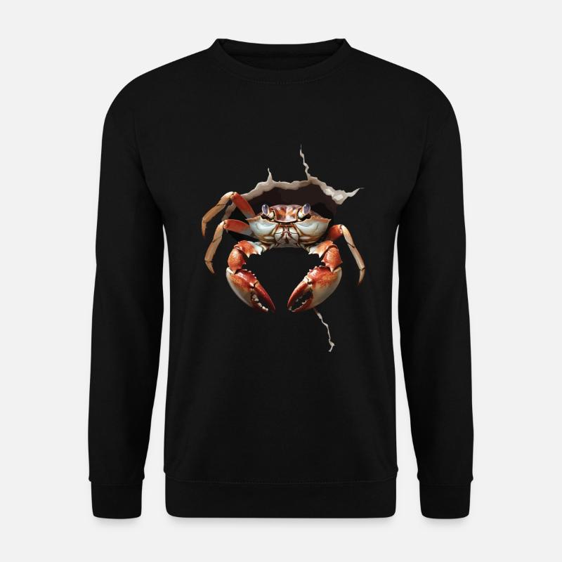 Krabbe - Unisex Pullover - Schwarz