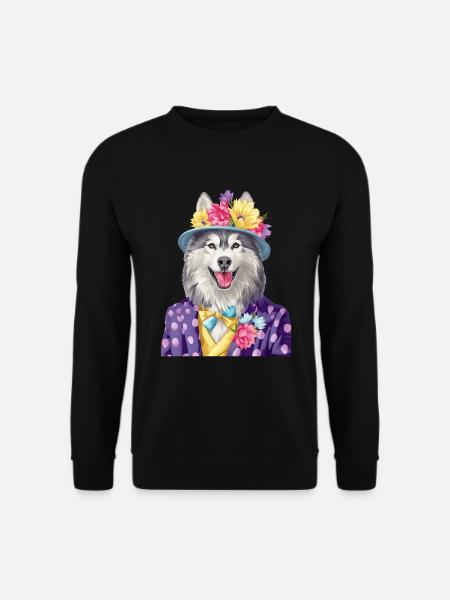 Alaskan Malamute - Unisex Pullover - Schwarz