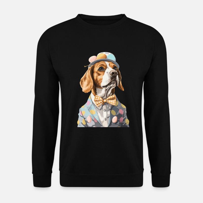 Beagle - Unisex Pullover - Schwarz