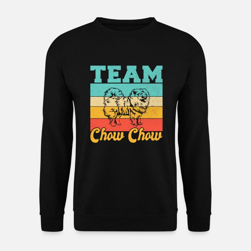 Chow Chow Gifts - Unisex Pullover - Schwarz