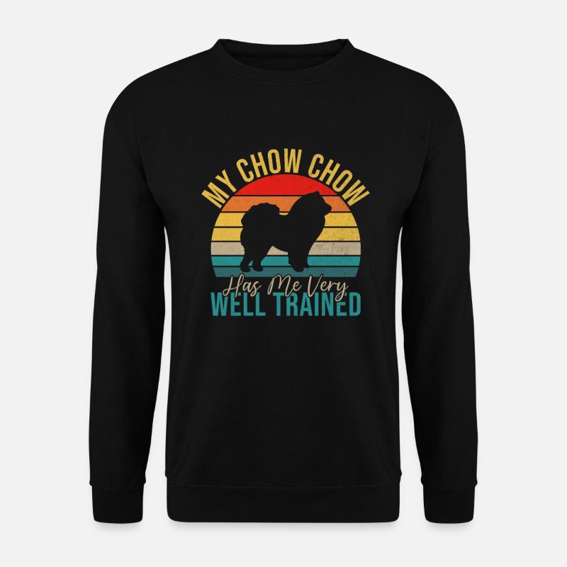 Cadeaux Chow Chow - Sweat-shirt Unisexe - noir