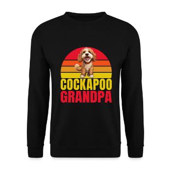 Cockapoo Gifts - Unisex Pullover - Schwarz - Vorne - Alina (178cm) & Michal (187cm)