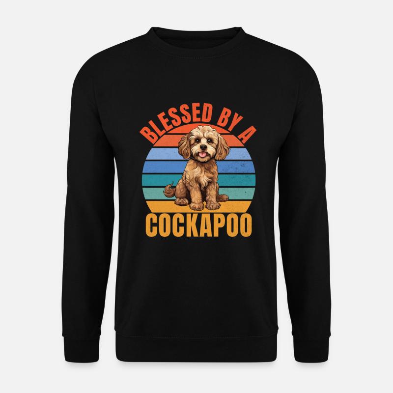 Cadeaux Cockapoo - Sweat-shirt Unisexe - noir