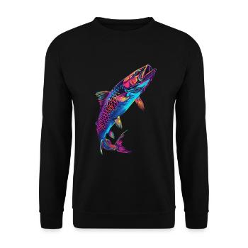 Tarpon - Unisex Pullover - Schwarz - Vorne - Alina (178cm) & Michal (187cm)