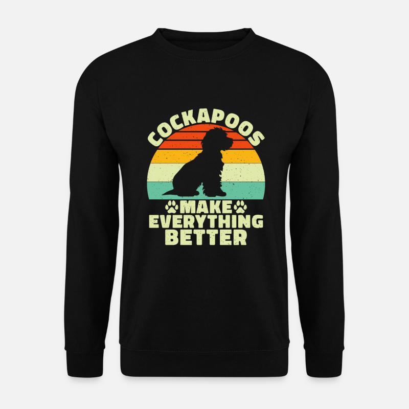 Cockapoo Gifts - Unisex Pullover - Schwarz