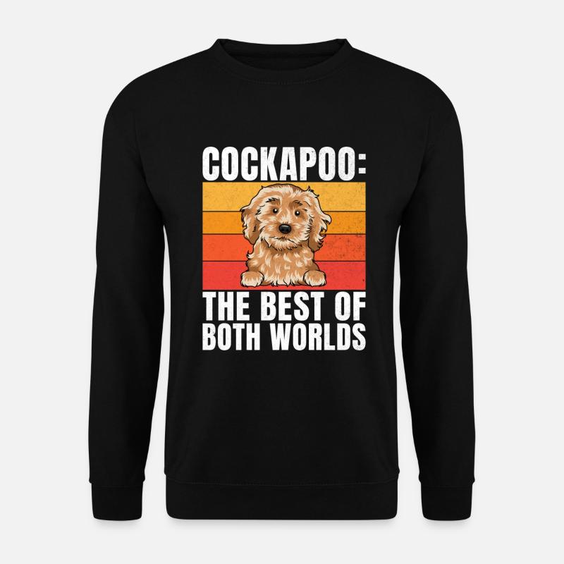 Cadeaux Cockapoo - Sweat-shirt Unisexe - noir