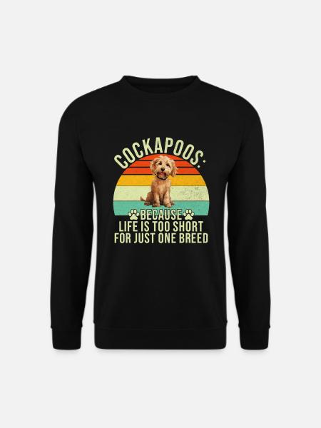 Cockapoo Gifts - Unisex Pullover - Schwarz