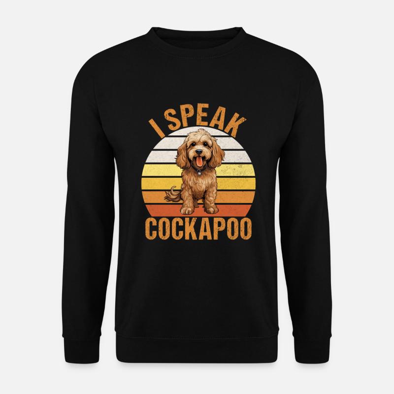 Cadeaux Cockapoo - Sweat-shirt Unisexe - noir
