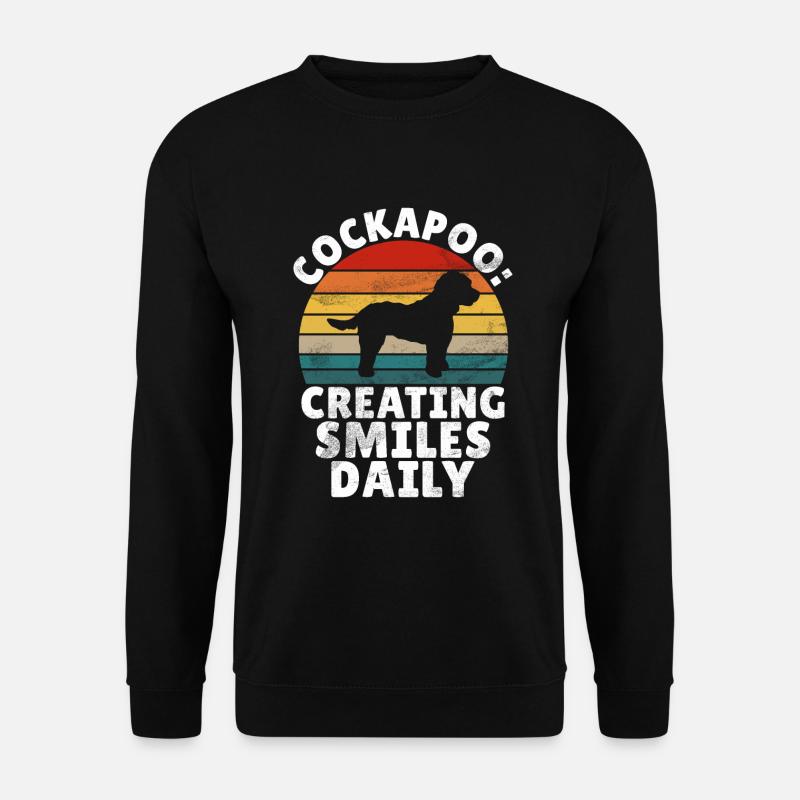 Cadeaux Cockapoo - Sweat-shirt Unisexe - noir