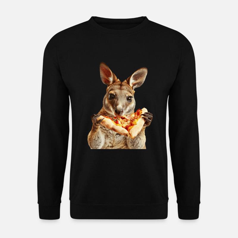 Wallaby - Unisex Pullover - Schwarz