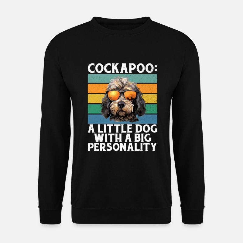 Cadeaux Cockapoo - Sweat-shirt Unisexe - noir