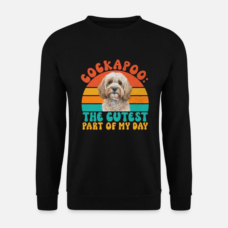 Cadeaux Cockapoo - Sweat-shirt Unisexe - noir