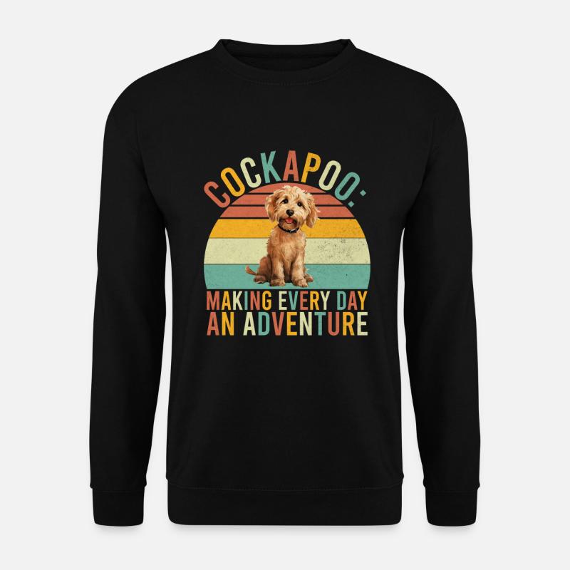 Cadeaux Cockapoo - Sweat-shirt Unisexe - noir