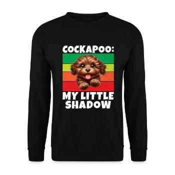 Cadeaux Cockapoo - Sweat-shirt Unisexe - noir - Devant - Alina (178cm) & Michal (187cm)