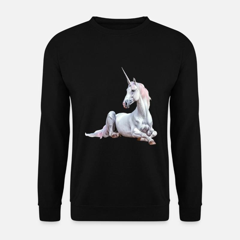 Einhorn - Unisex Pullover - Schwarz