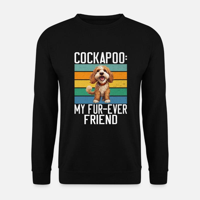 Cadeaux Cockapoo - Sweat-shirt Unisexe - noir