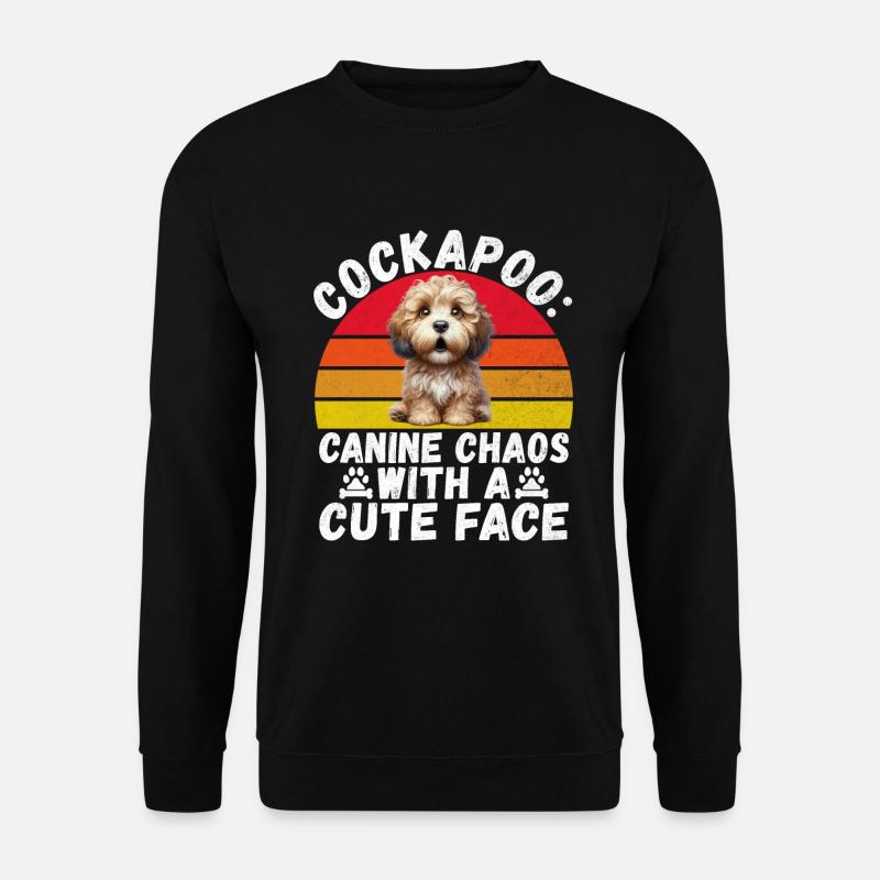 Cadeaux Cockapoo - Sweat-shirt Unisexe - noir