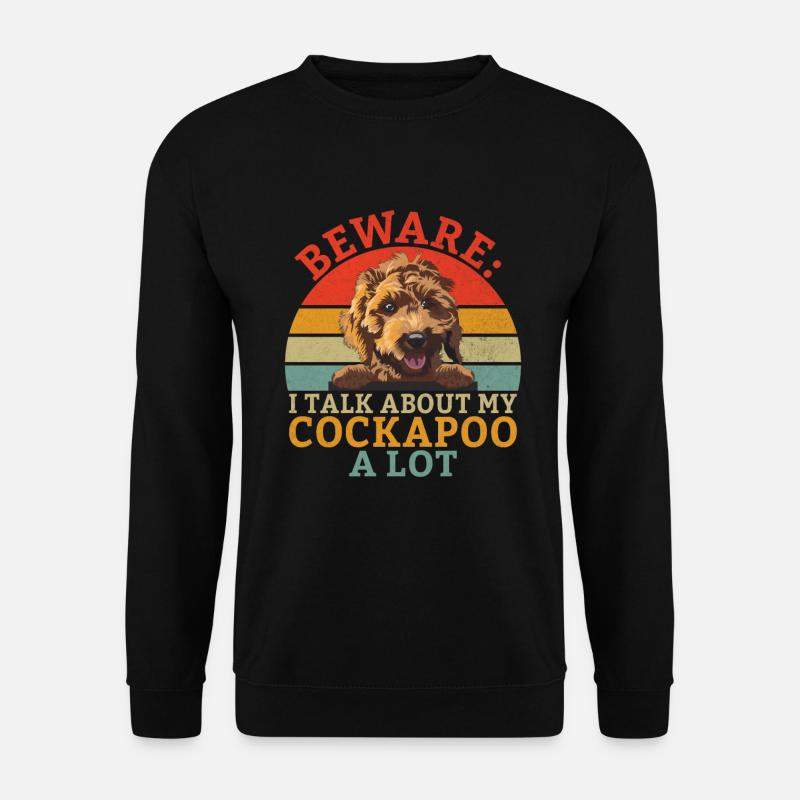Cadeaux Cockapoo - Sweat-shirt Unisexe - noir