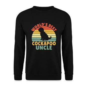 Cockapoo Gifts - Unisex Pullover - Schwarz - Vorne - Alina (178cm) & Michal (187cm)