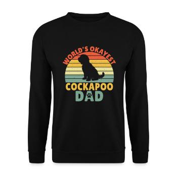 Cockapoo Gifts - Unisex Pullover - Schwarz - Vorne - Alina (178cm) & Michal (187cm)
