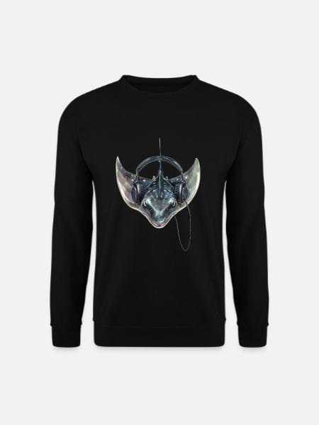 Stachelrochen - Unisex Pullover - Schwarz