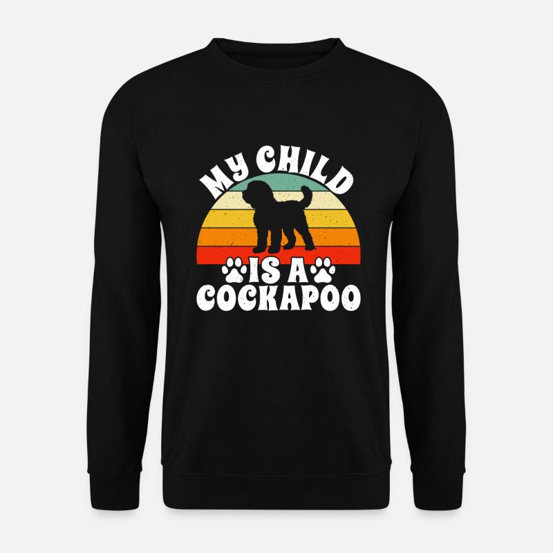 Cadeaux Cockapoo - Sweat-shirt Unisexe - noir