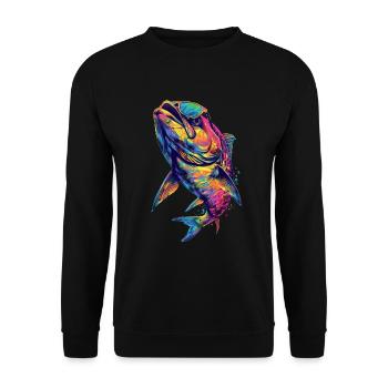 Tarpon - Unisex Pullover - Schwarz - Vorne - Alina (178cm) & Michal (187cm)