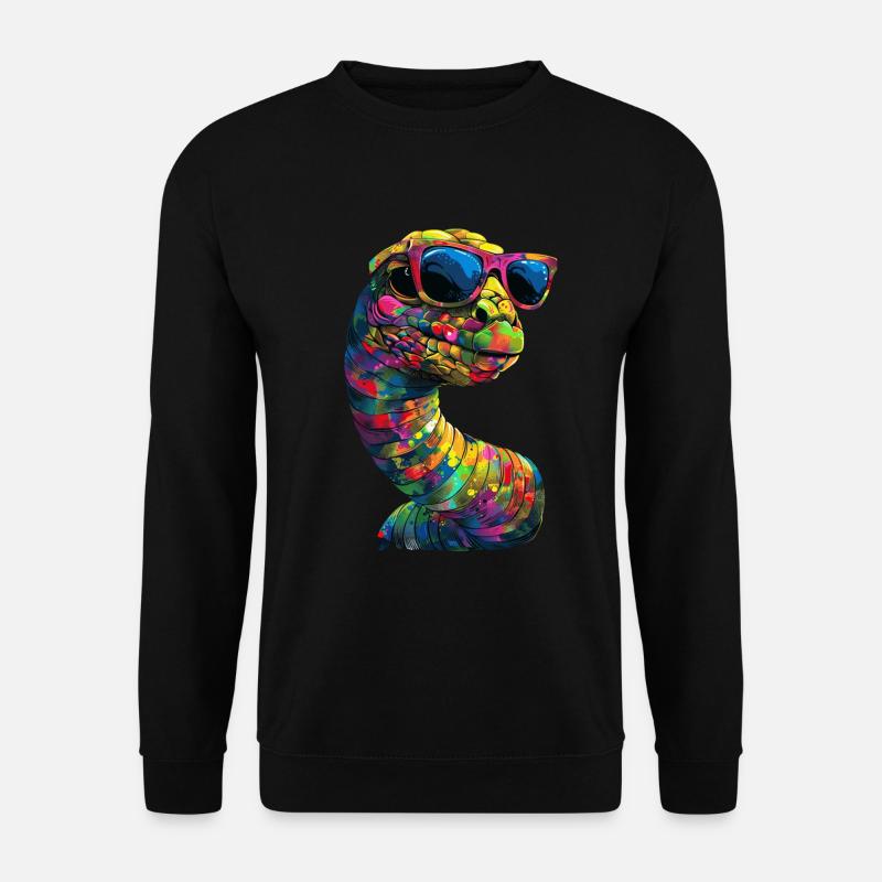 Wurm - Unisex Pullover - Schwarz