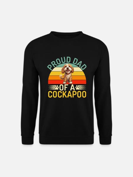 Cadeaux Cockapoo - Sweat-shirt Unisexe - noir