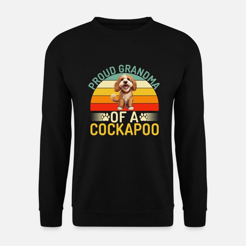 Cadeaux Cockapoo - Sweat-shirt Unisexe - noir