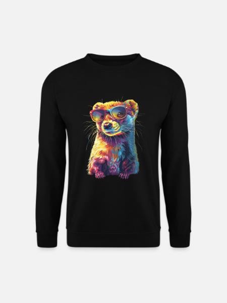 Wiesel - Unisex Pullover - Schwarz